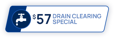 $57 Drain Cleaning